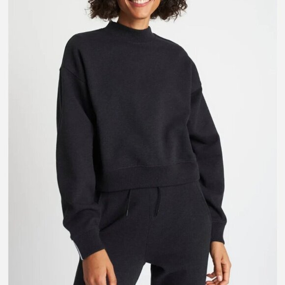 Kit and Ace Women's Size S Dark Heather Gray Pacific Coast Pullover Sweatshirt - Picture 1 of 12